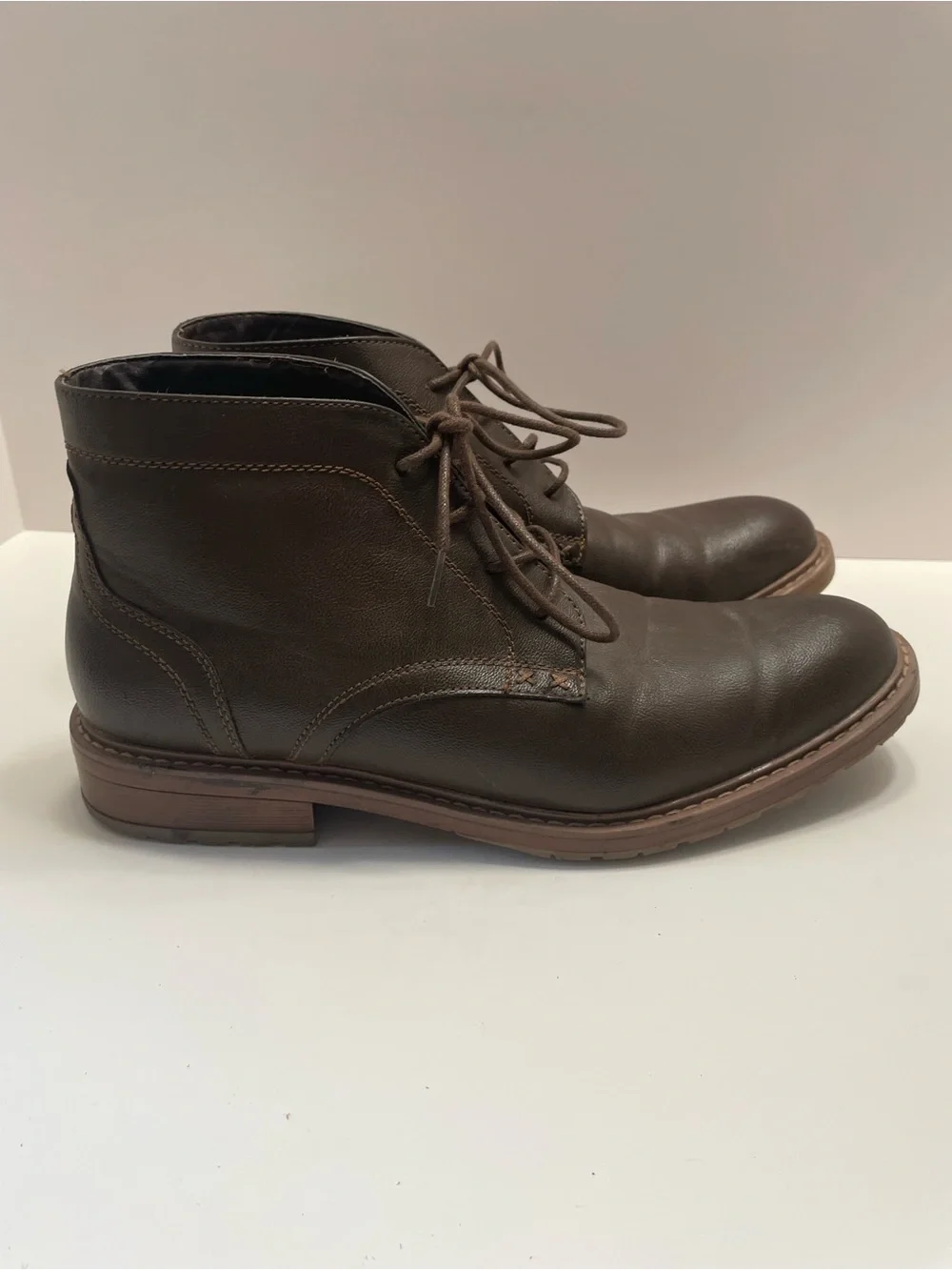 Perry Ellis Dark Brown Clayton Chukka Boots